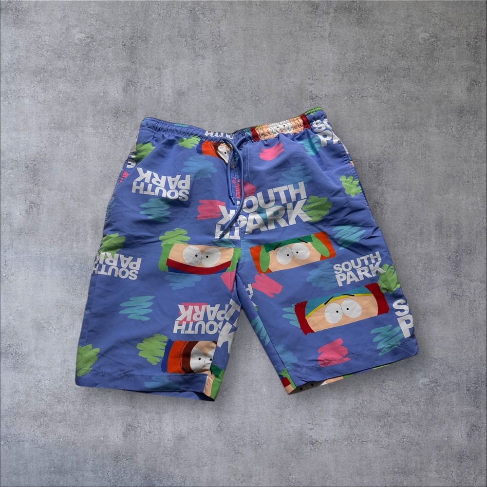 D.A.R.E South Park Swim trunks Mens Medium Lavender